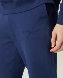 Wimbledon Bottoms*Mens 1877 Sweatpants - Navy