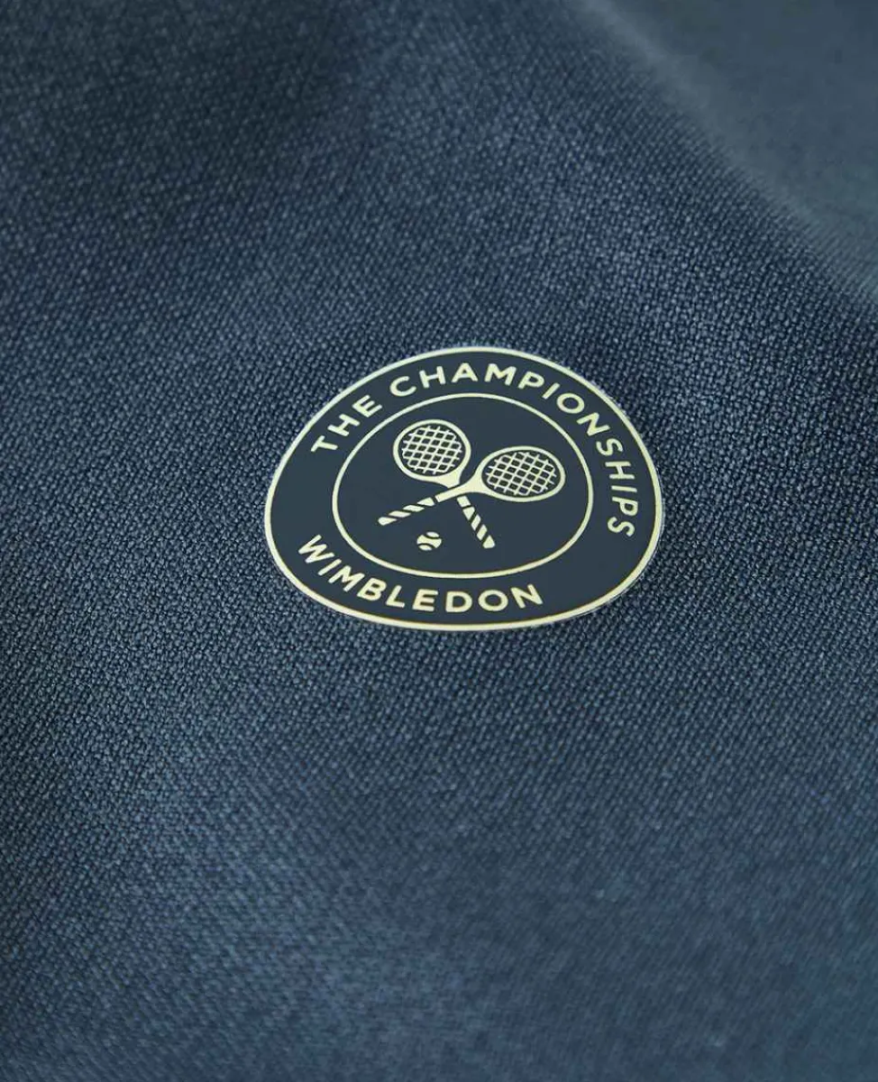 Wimbledon Sport*Mens Long Sleeve Performance T-Shirt - Steel