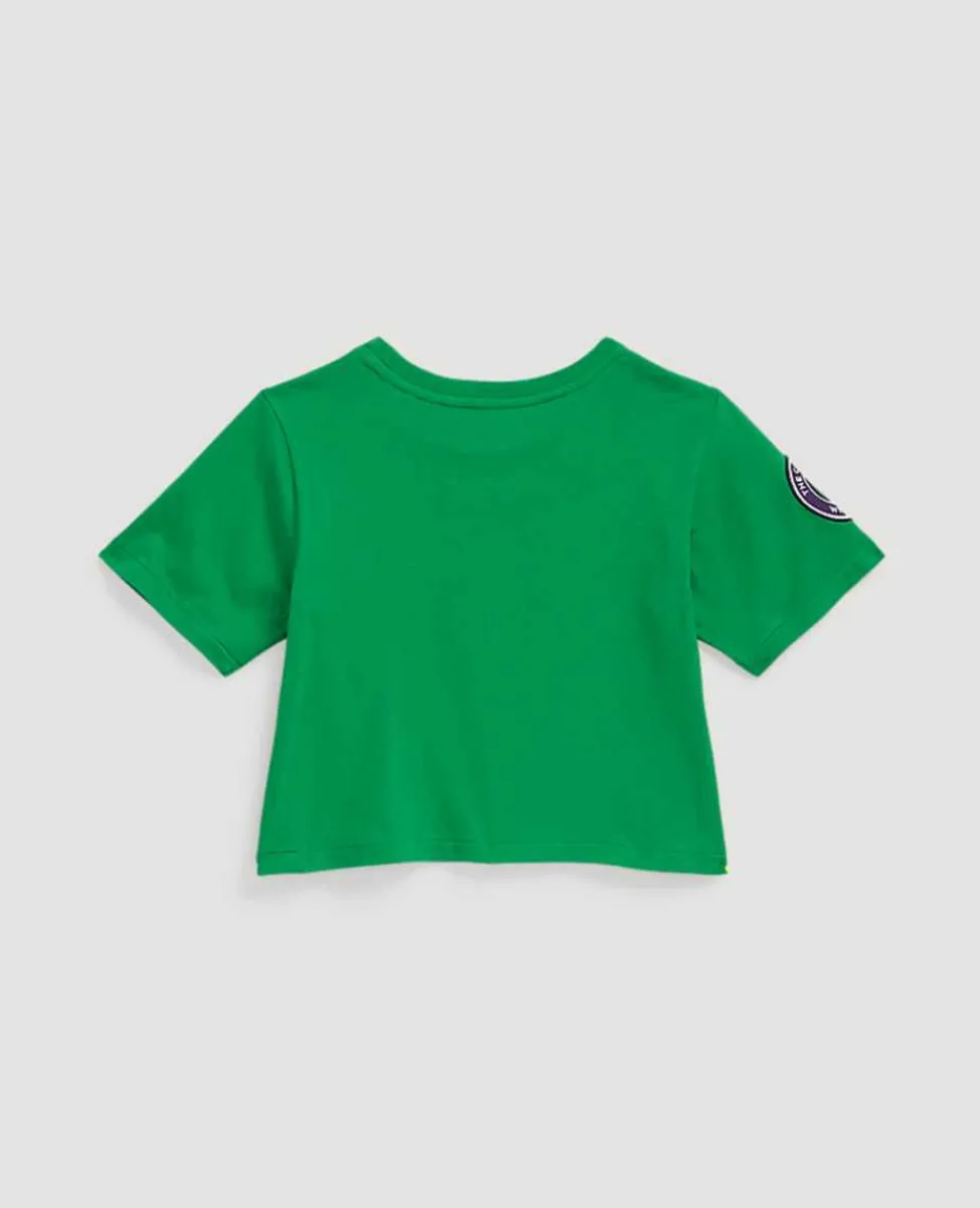 Ralph Lauren Tops & T-Shirts*Polo Kids Jersey Boxy Graphic Tee - Green