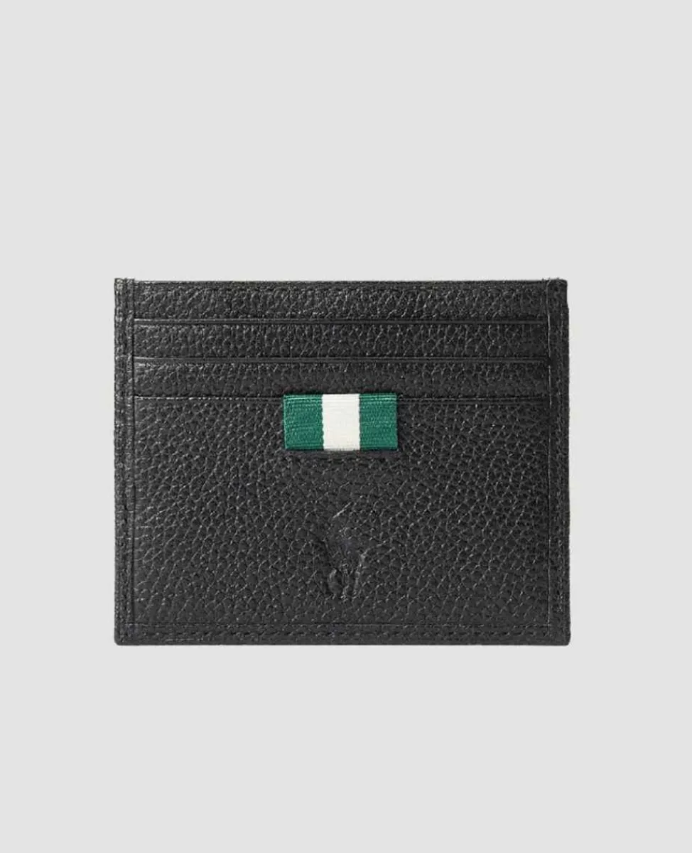 Ralph Lauren Polo Ralph Lauren*Polo Leather Card Case - Black