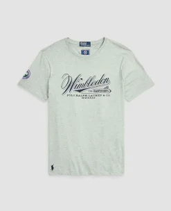 Ralph Lauren Polo Ralph Lauren*Polo Men's Custom Slim Fit T-Shirt - Grey