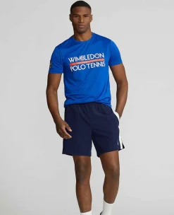 Ralph Lauren Polo Ralph Lauren*Polo Men's Custom Slim Fit T-Shirt - Blue