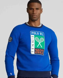 Ralph Lauren Polo Ralph Lauren*Polo Men's Fleece Graphic Sweatshirt - Blue