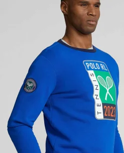 Ralph Lauren Polo Ralph Lauren*Polo Men's Fleece Graphic Sweatshirt - Blue