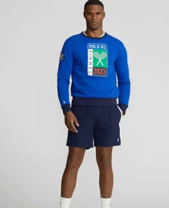 Ralph Lauren Polo Ralph Lauren*Polo Men's Fleece Graphic Sweatshirt - Blue