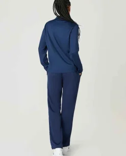 Wimbledon Bottoms*Womens Core Performance Track Pant - Navy