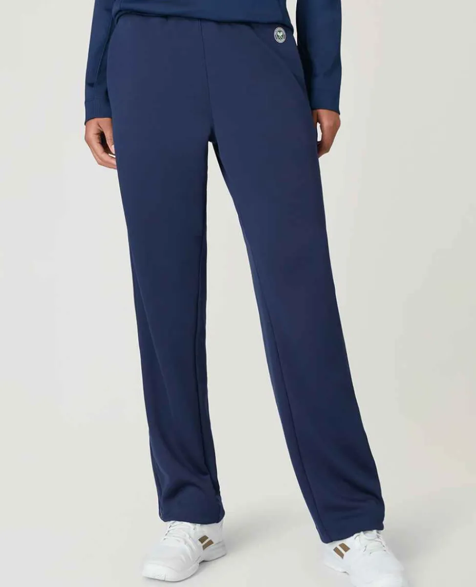 Wimbledon Bottoms*Womens Core Performance Track Pant - Navy